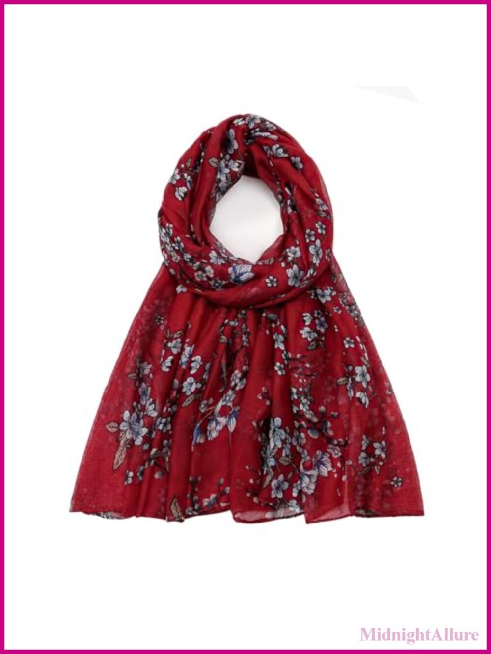 Lightweight Cotton Voile Scarf Shawl Wrap Hijab Head Cover for Women